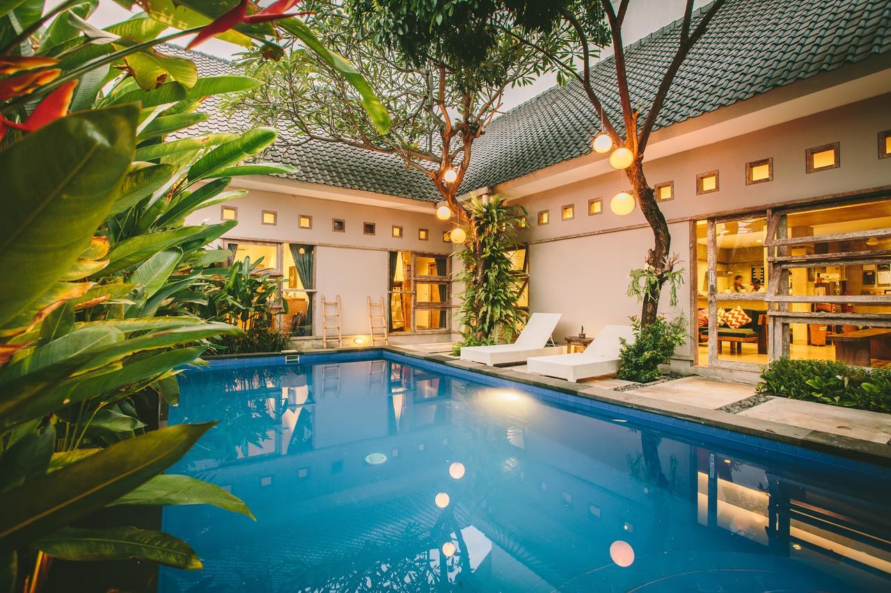 Lokal Bali Hostel Kuta Lombok Kültér fotó